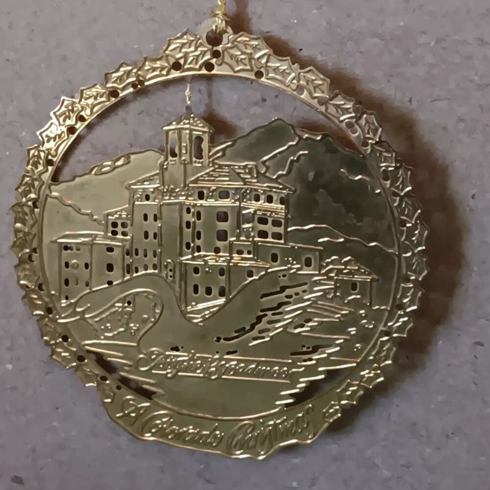 At the Broadmore A Colorado Christmas Metal Ornament